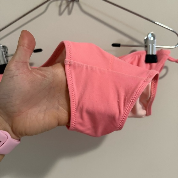 3/$20⚡️ Victoria’s Secret Bright Pink Rouched Bottom Side Tie Bikini Bottom - Picture 11 of 13